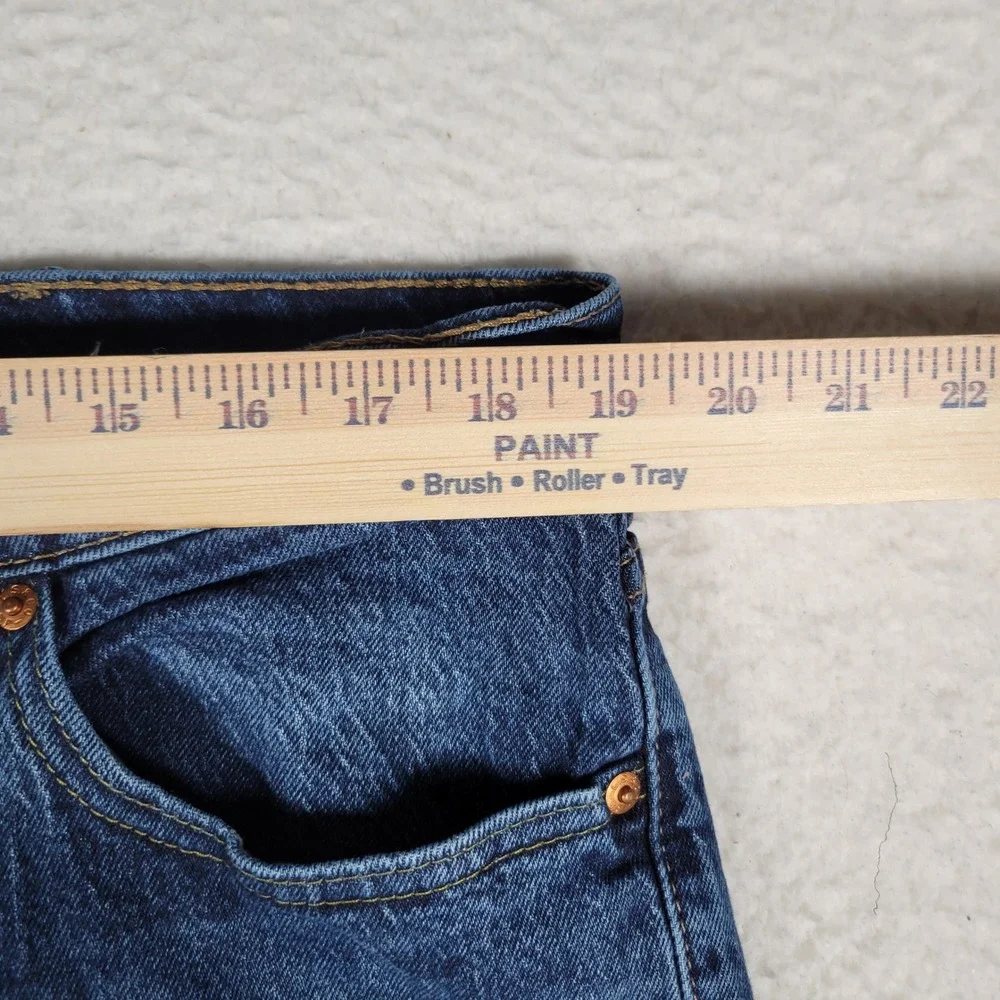 Levi's 511 Slim Fit Jeans Mens 38x32 Dark Wash Blue Denim Pants